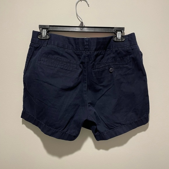 J. Crew Women’s Navy Chino Shorts Size 6 - Picture 2 of 4